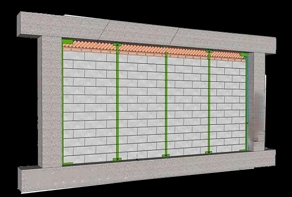 آموزش اجرای وال پست با نبشی