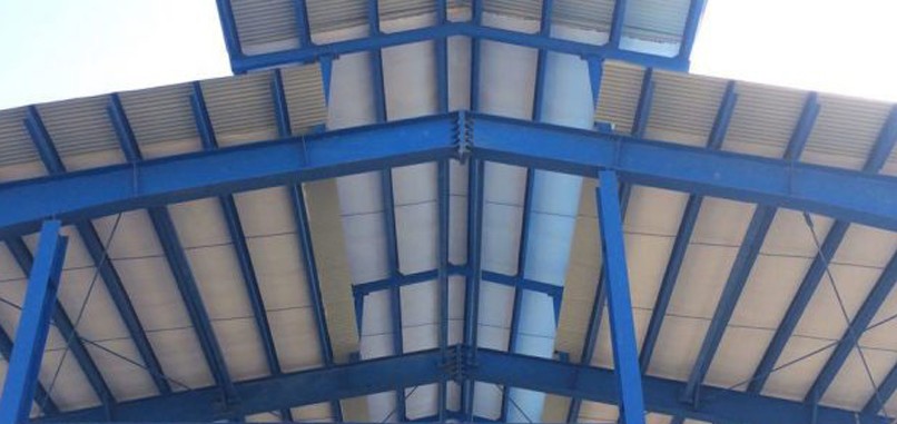 مراحل ساخت سوله با تیرآهن